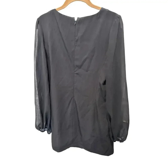Laundry by Shelli Segal Black Shift Dress Size 6 - Picture 5 of 11